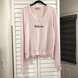 Rare Wildfox Ballerina Sweatshirt